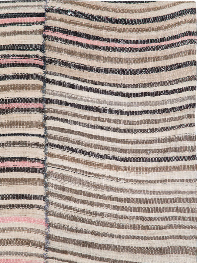 Vintage Persian Flatweave Kilim Rug, No.28380 - Gsblank