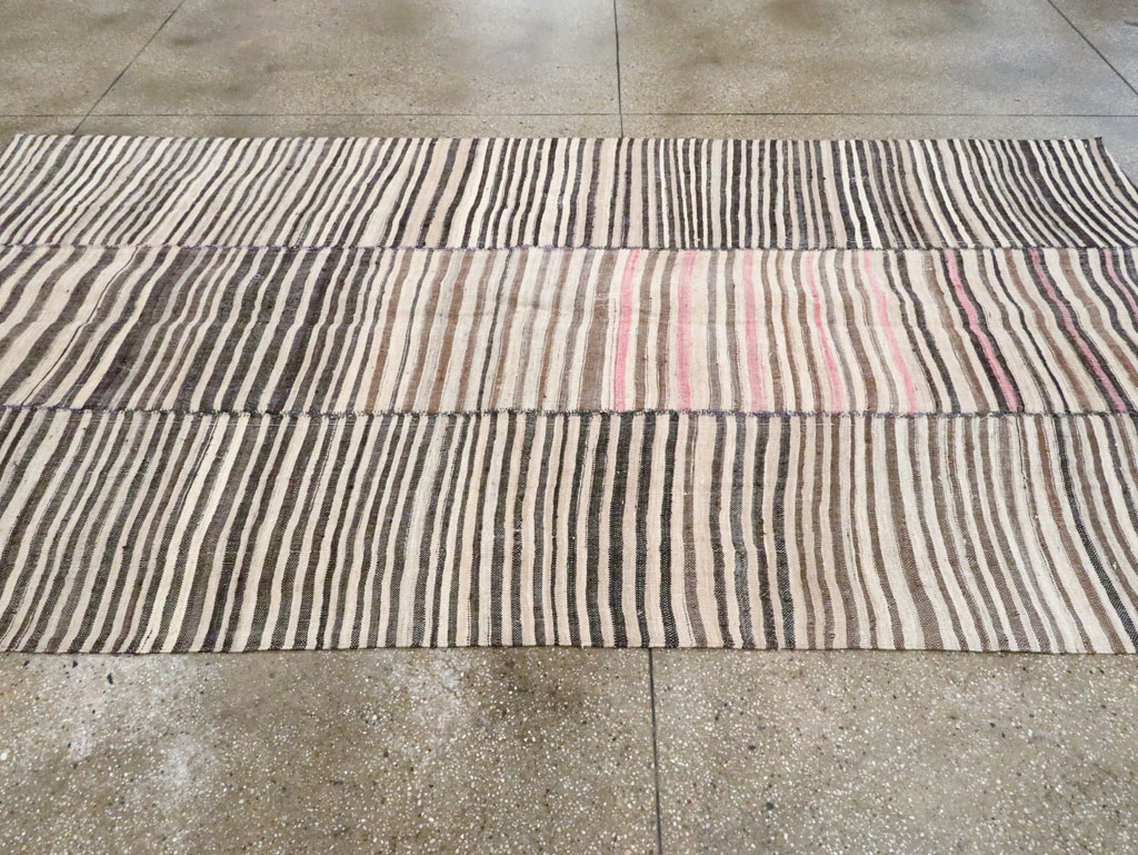 Vintage Persian Flatweave Kilim Rug, No.28380 - Gsblank