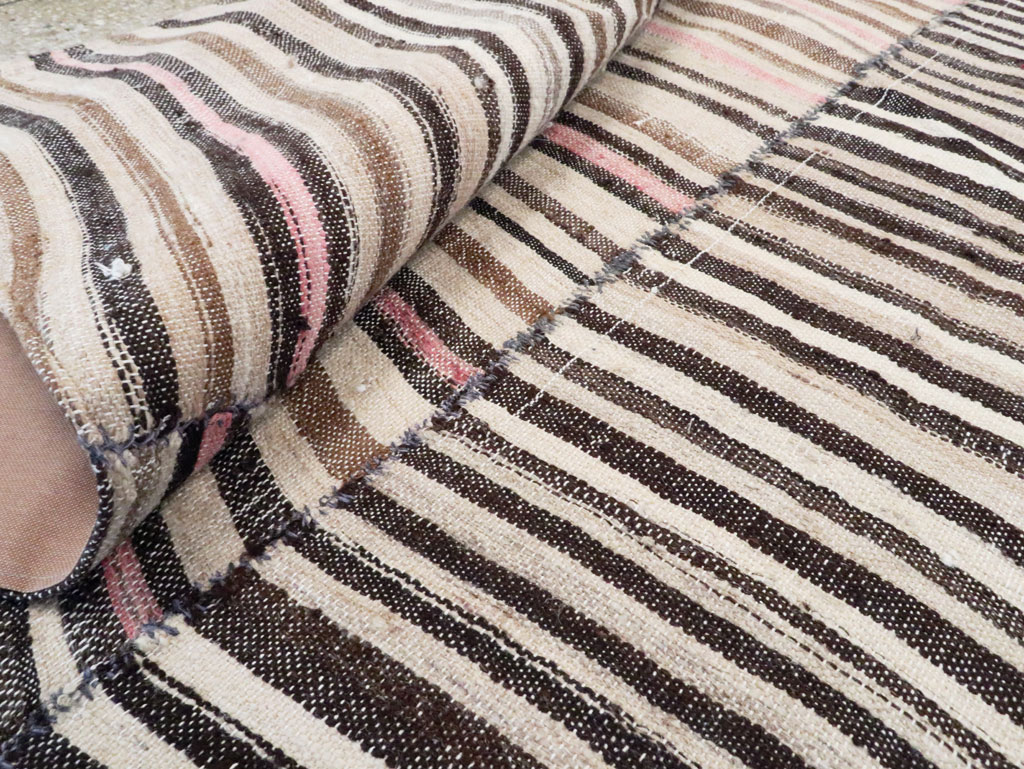 Vintage Persian Flatweave Kilim Rug, No.28380 - Gsblank