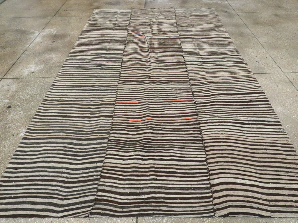 Vintage Persian Flatweave Kilim Rug, No.28384 - Gsblank