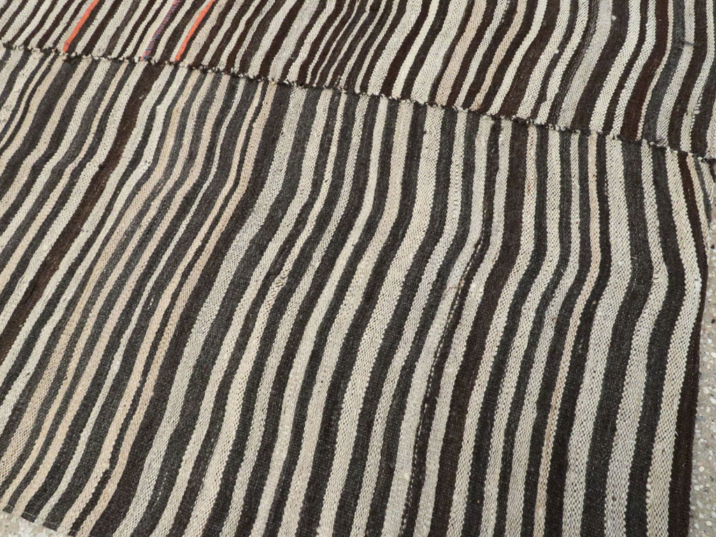 Vintage Persian Flatweave Kilim Rug, No.28384 - Gsblank