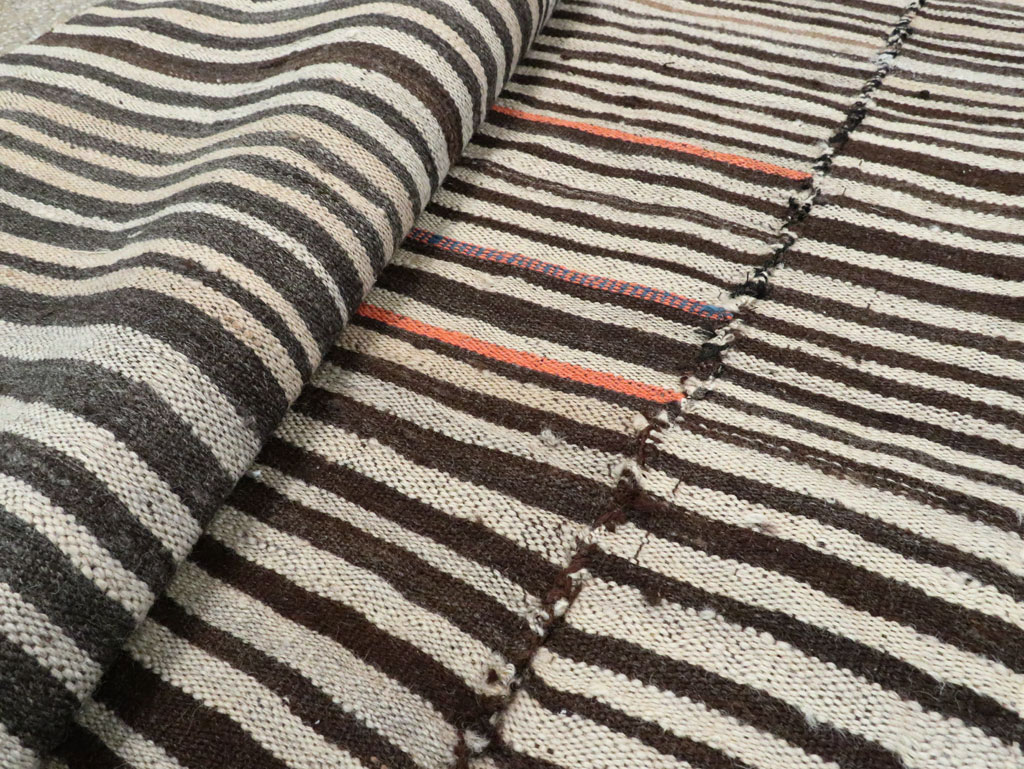 Vintage Persian Flatweave Kilim Rug, No.28384 - Gsblank