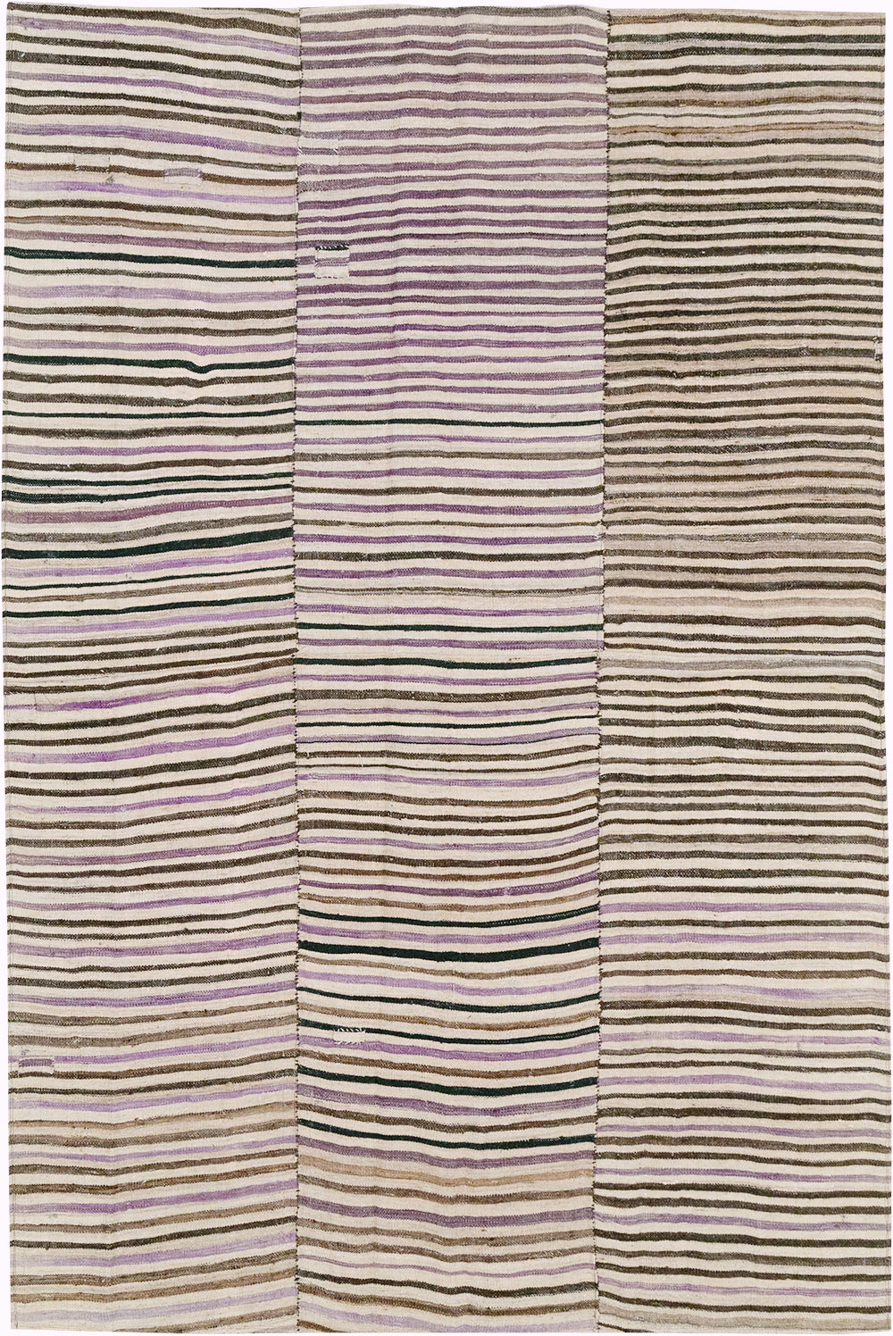 Vintage Persian Flatweave Kilim Accent Rug, No.28386 - Gsblank