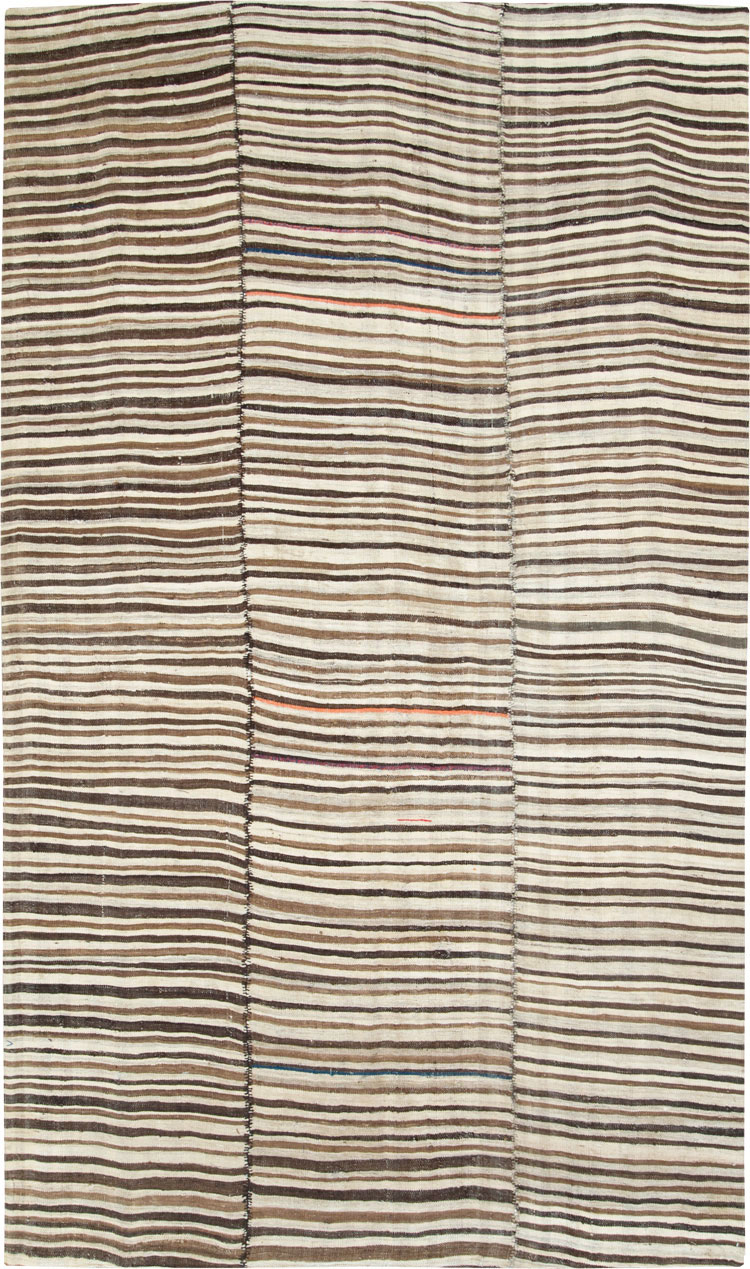 Vintage Persian Flatweave Kilim , No.28389 - Gsblank