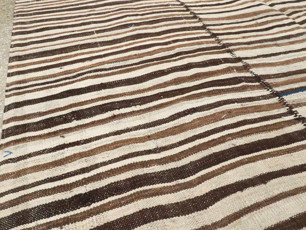 Vintage Persian Flatweave Kilim , No.28389 - Gsblank