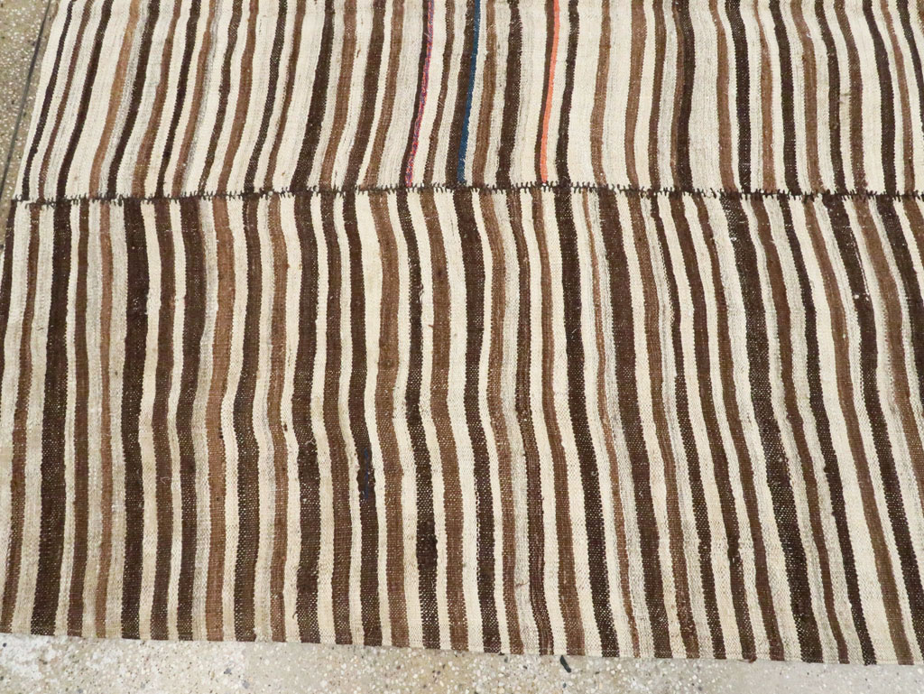 Vintage Persian Flatweave Kilim , No.28389 - Gsblank