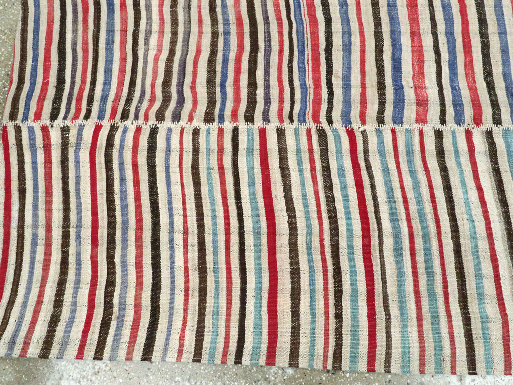 Vintage Persian Flatweave Kilim , No.28392 - Gsblank