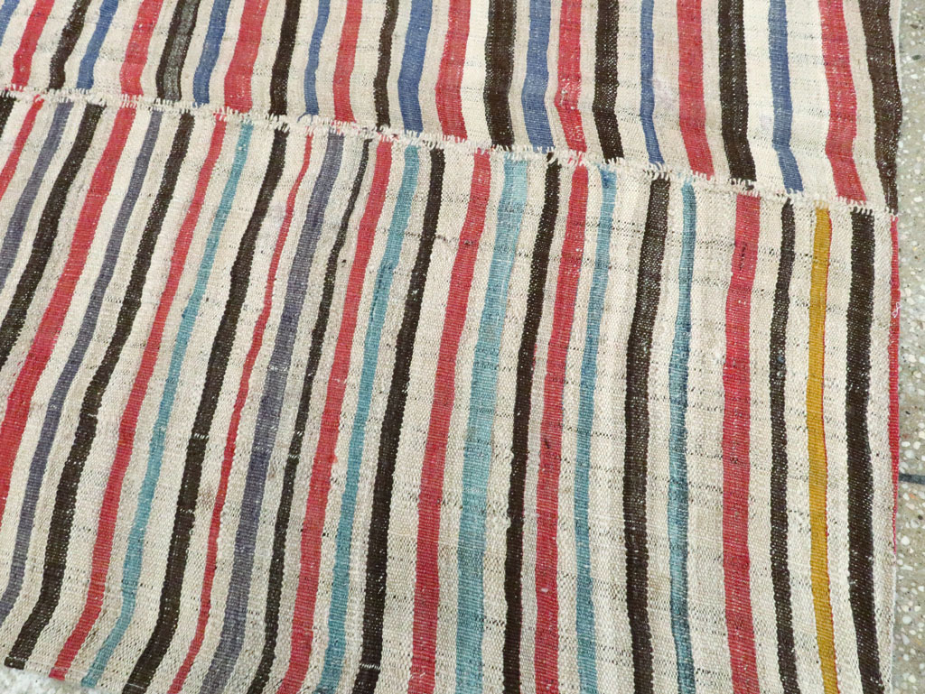 Vintage Persian Flatweave Kilim , No.28392 - Gsblank