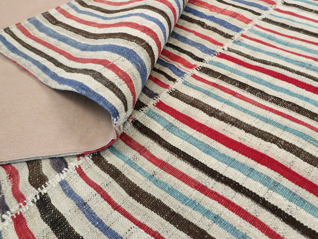 Vintage Persian Flatweave Kilim , No.28392 - Gsblank