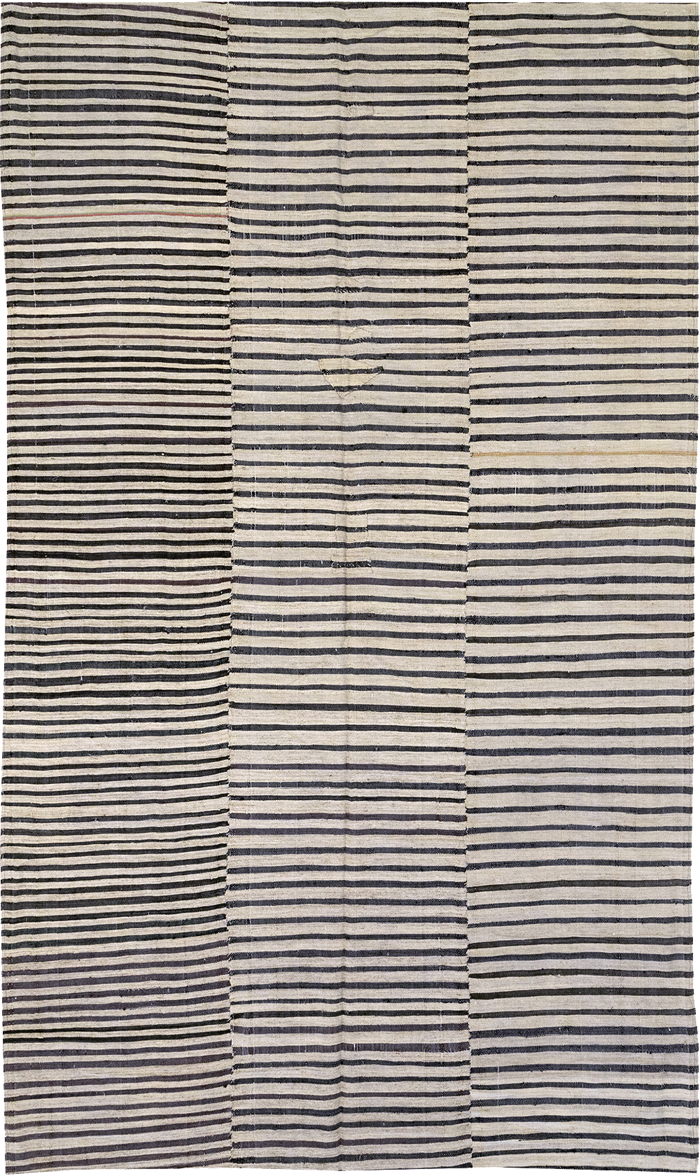 Vintage Persian Flatweave Kilim Gallery Carpet, No.28398 - Gsblank