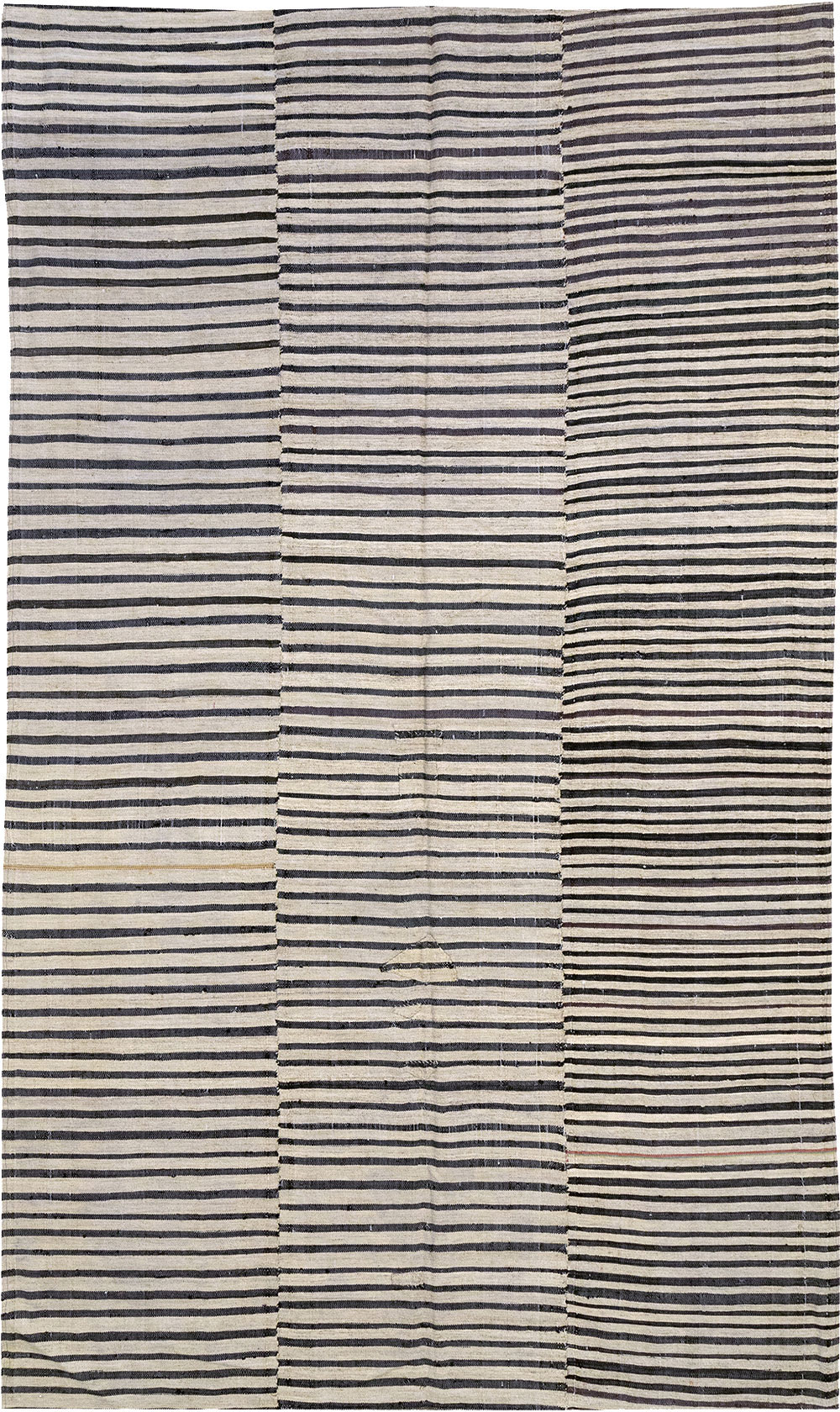 Vintage Persian Flatweave Kilim Gallery Carpet, No.28398 - Gsblank
