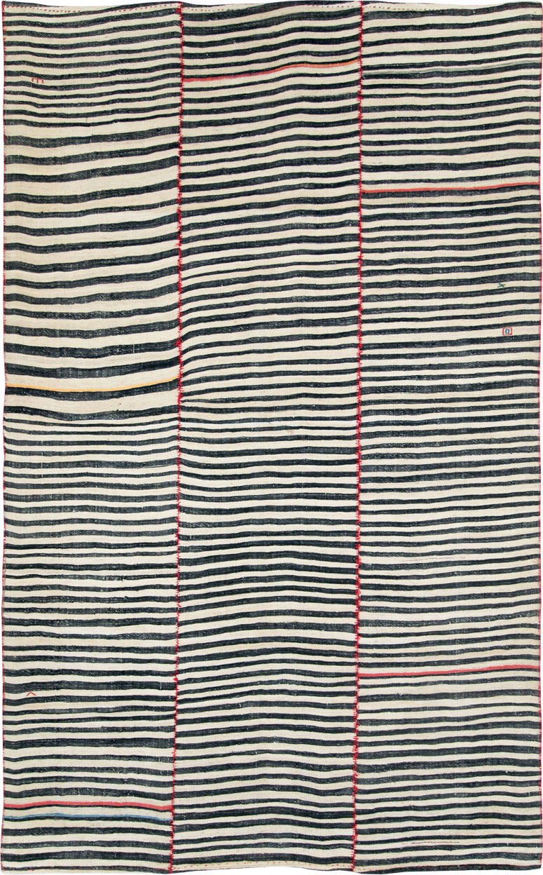 Vintage Persian Flatweave Kilim, No.28401 - Gsblank