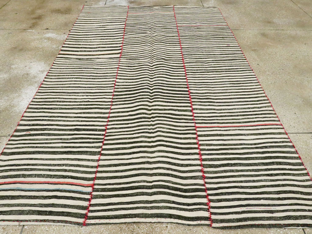 Vintage Persian Flatweave Kilim, No.28401 - Gsblank