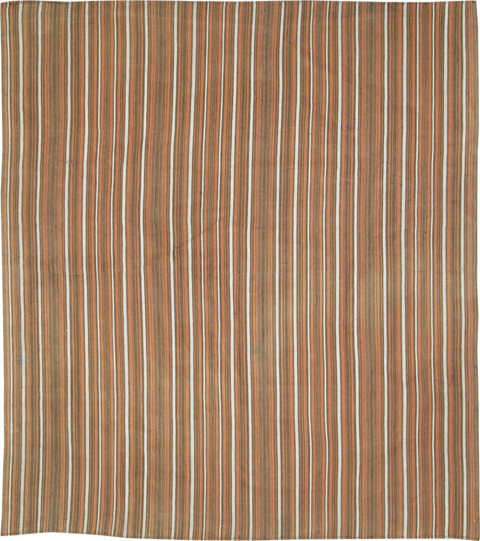 Vintage Persian Flatweave Kilim, No.28406 - Gsblank