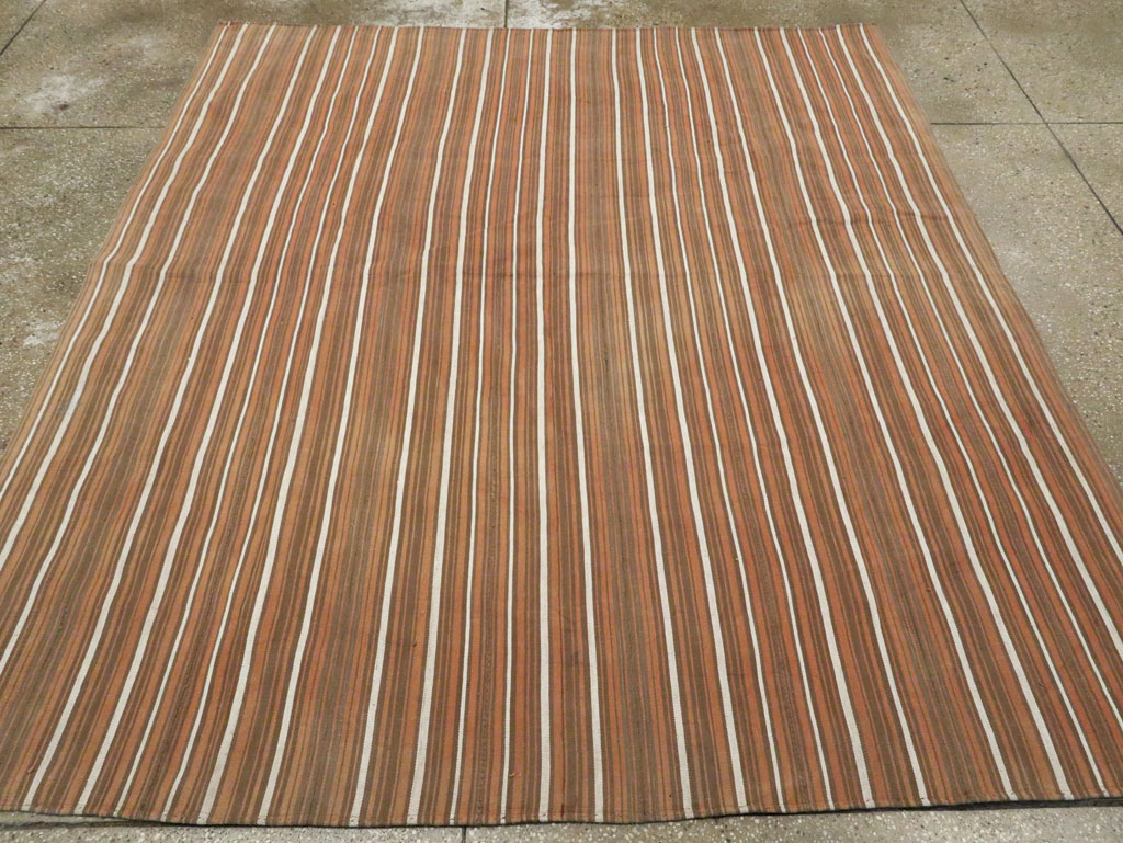 Vintage Persian Flatweave Kilim, No.28406 - Gsblank
