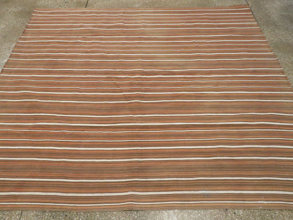 Vintage Persian Flatweave Kilim, No.28406 - Gsblank