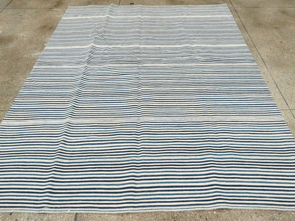 Vintage Persian Flatweave Kilim, No.28410 - Gsblank