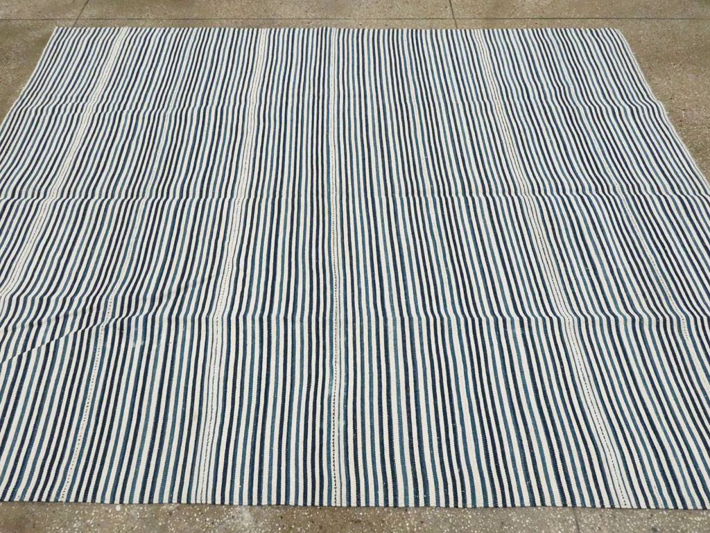 Vintage Persian Flatweave Kilim, No.28410 - Gsblank