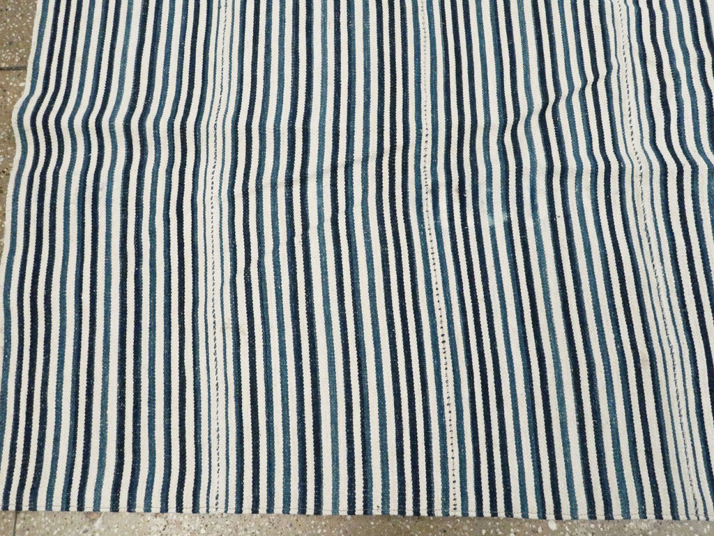 Vintage Persian Flatweave Kilim, No.28410 - Gsblank