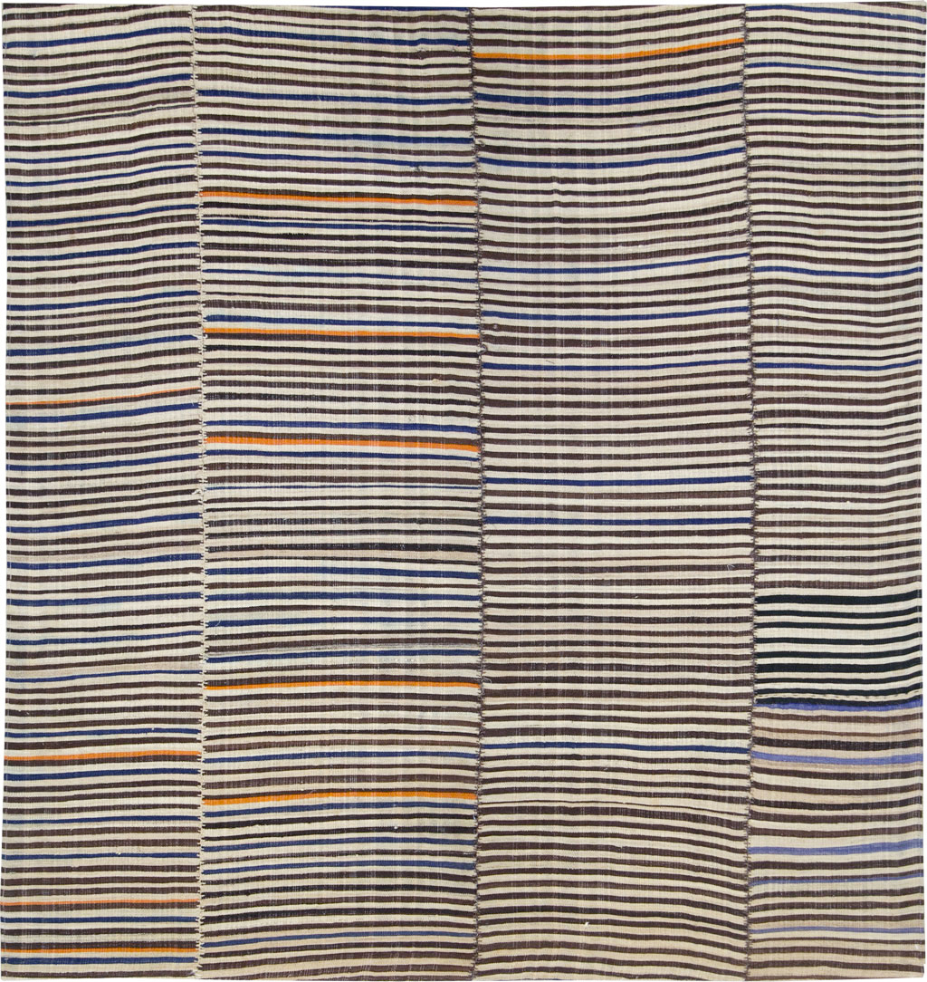 Vintage Persian Flatweave Kilim, No.28411 - Gsblank