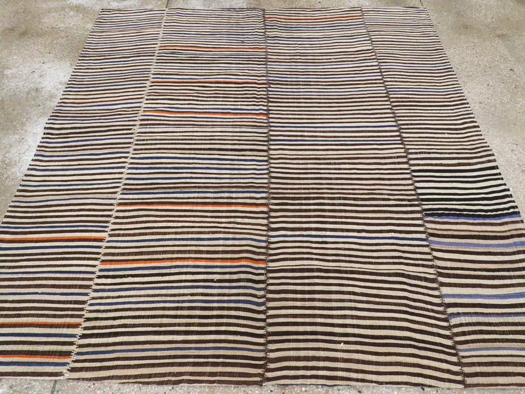 Vintage Persian Flatweave Kilim, No.28411 - Gsblank