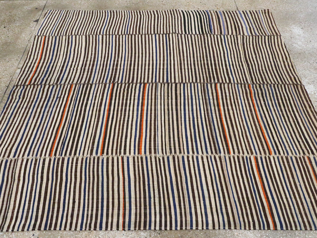 Vintage Persian Flatweave Kilim, No.28411 - Gsblank