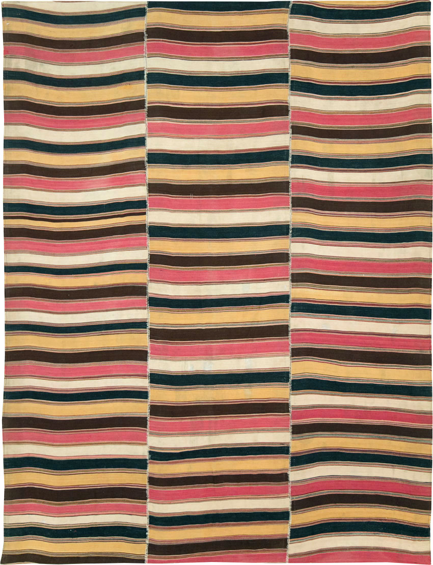 Vintage Persian Flatweave Kilim, No.28422 - Gsblank