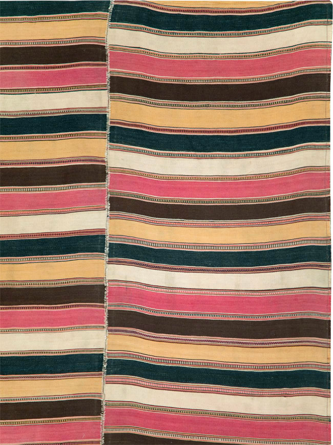 Vintage Persian Flatweave Kilim, No.28422 - Gsblank