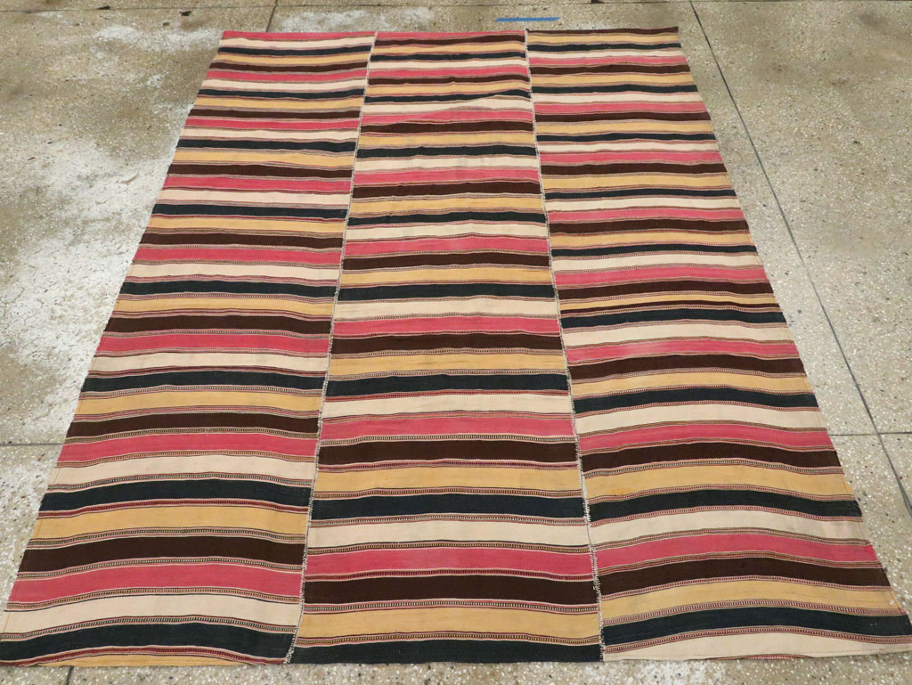Vintage Persian Flatweave Kilim, No.28422 - Gsblank