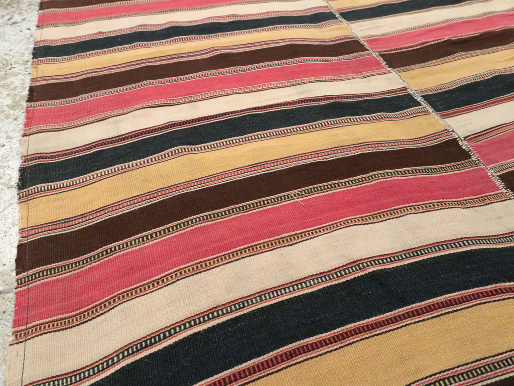 Vintage Persian Flatweave Kilim, No.28422 - Gsblank