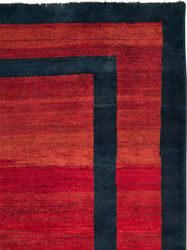 Vintage Persian Mahal Carpet, No.28423 - Gsblank