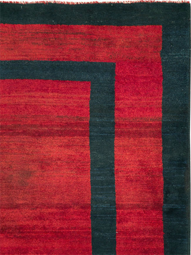 Vintage Persian Mahal Carpet, No.28423 - Gsblank