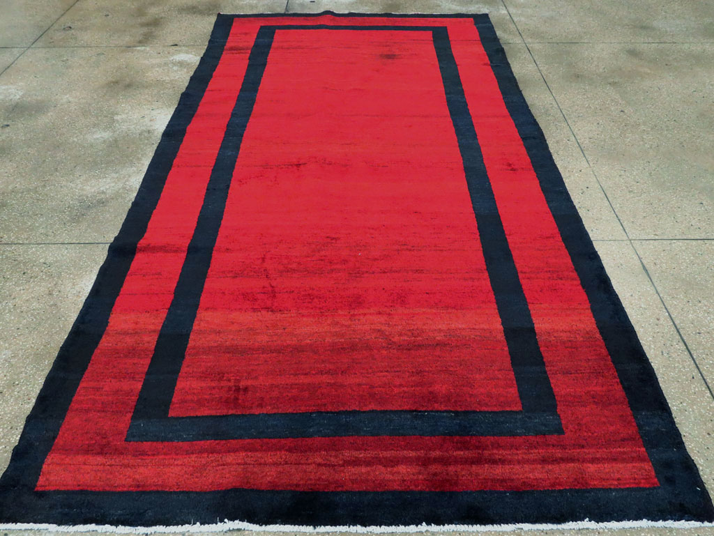 Vintage Persian Mahal Carpet, No.28423 - Gsblank