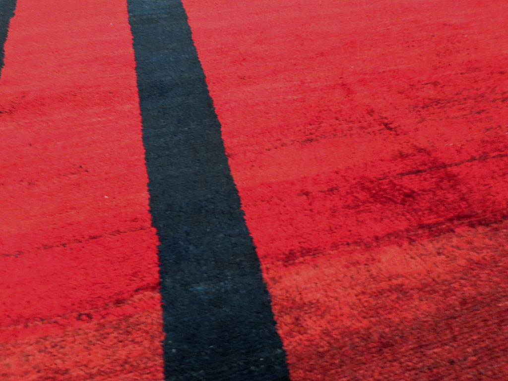 Vintage Persian Mahal Carpet, No.28423 - Gsblank