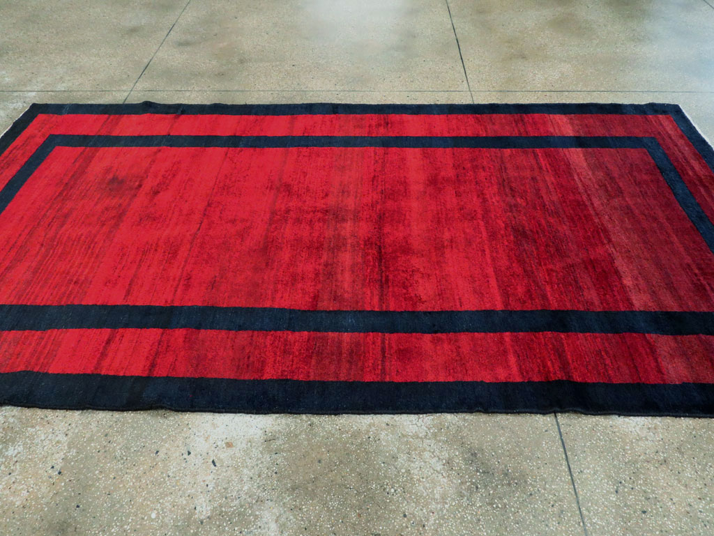 Vintage Persian Mahal Carpet, No.28423 - Gsblank