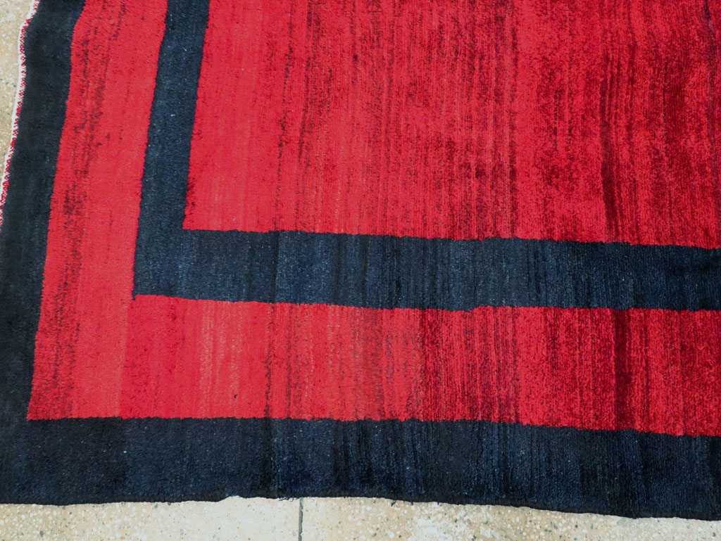 Vintage Persian Mahal Carpet, No.28423 - Gsblank