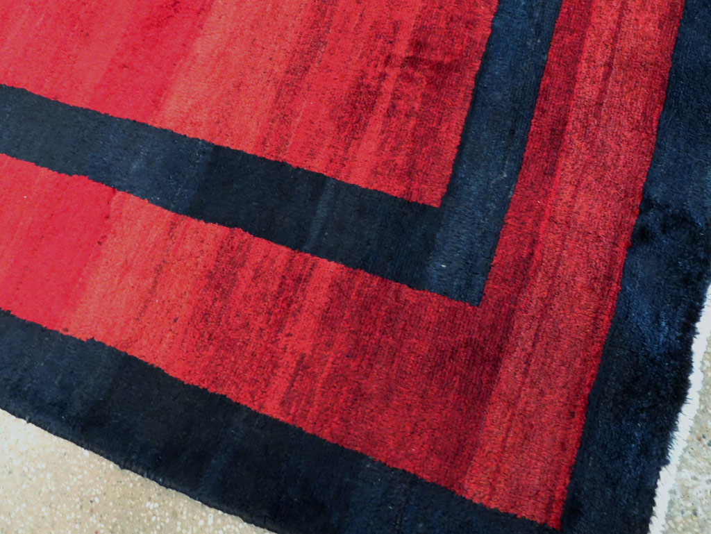 Vintage Persian Mahal Carpet, No.28423 - Gsblank