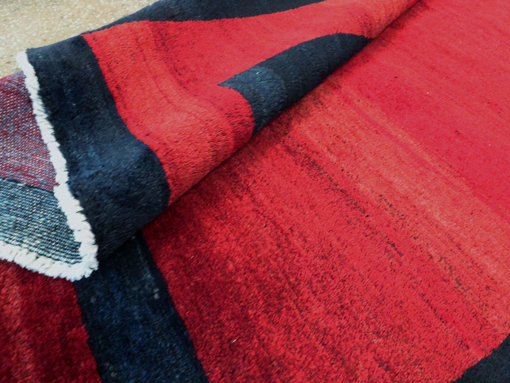 Vintage Persian Mahal Carpet, No.28423 - Gsblank