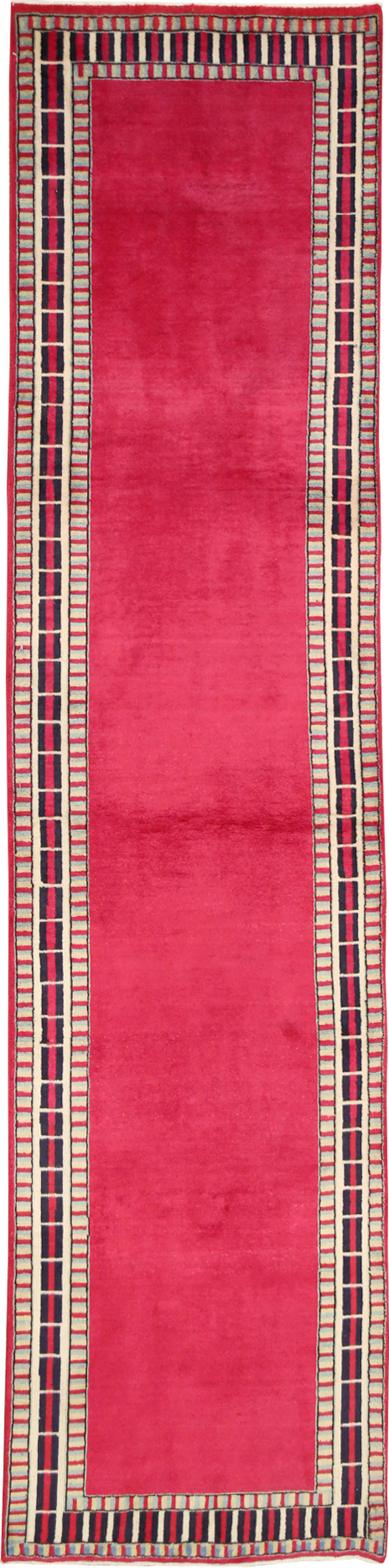 Vintage Persian Mashad Runner (Pair: 1 of 2), No.28424 - Gsblank