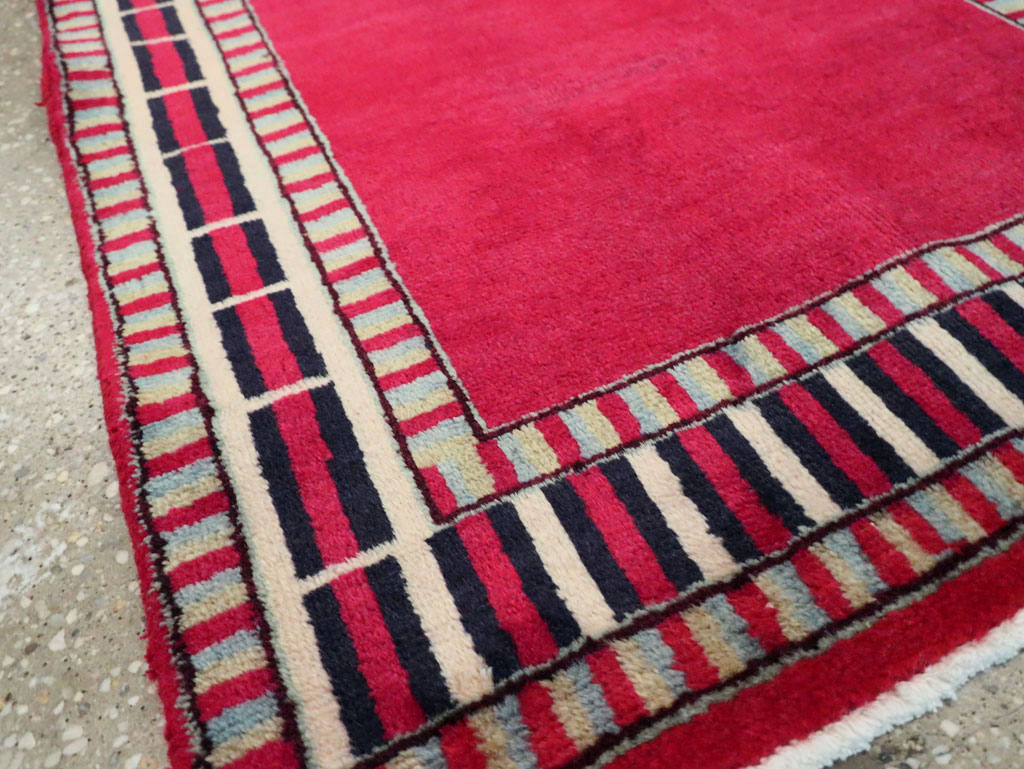 Vintage Persian Mashad Runner (Pair: 1 of 2), No.28424 - Gsblank