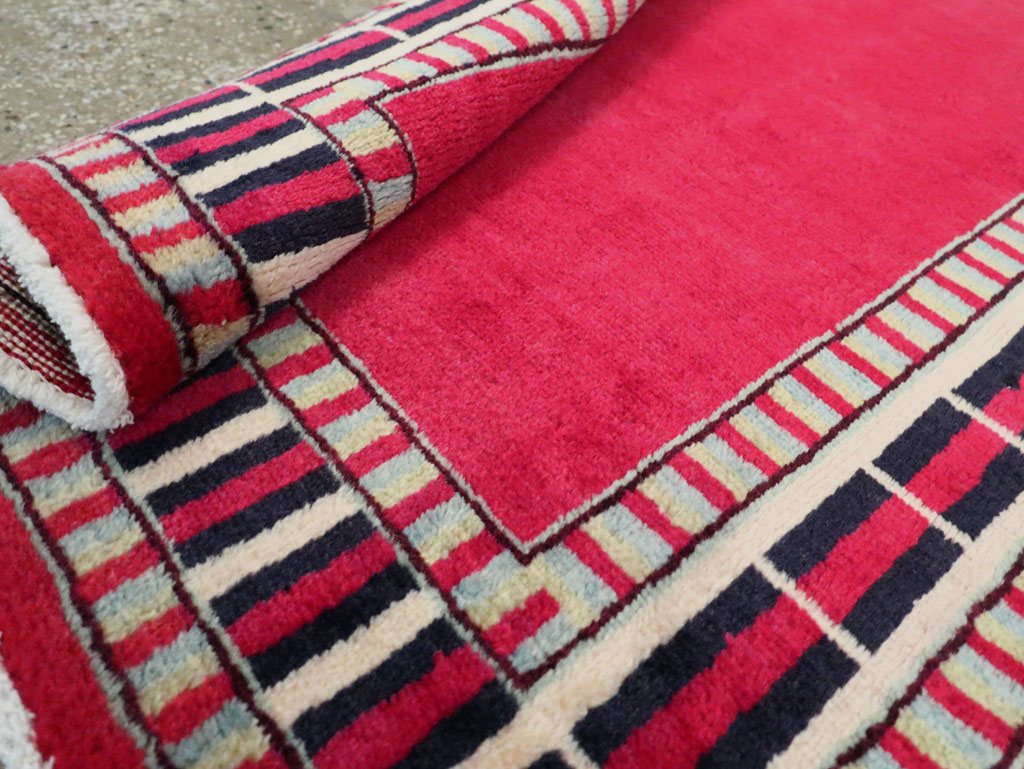 Vintage Persian Mashad Runner (Pair: 1 of 2), No.28424 - Gsblank