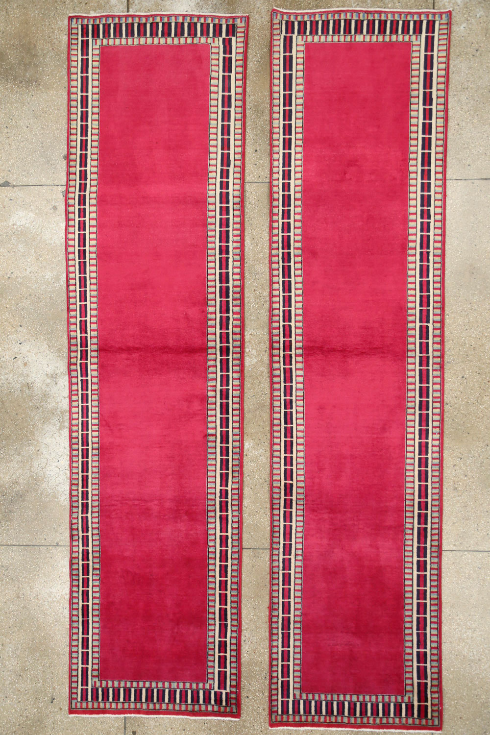 Vintage Persian Mashad Runner (Pair: 1 of 2), No.28424 - Gsblank