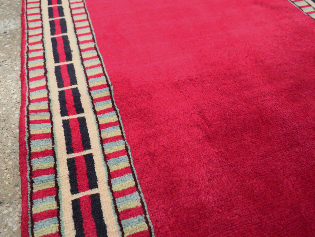 Vintage Persian Mashad Runner (Pair: 2 of 2), No.28425 - Gsblank