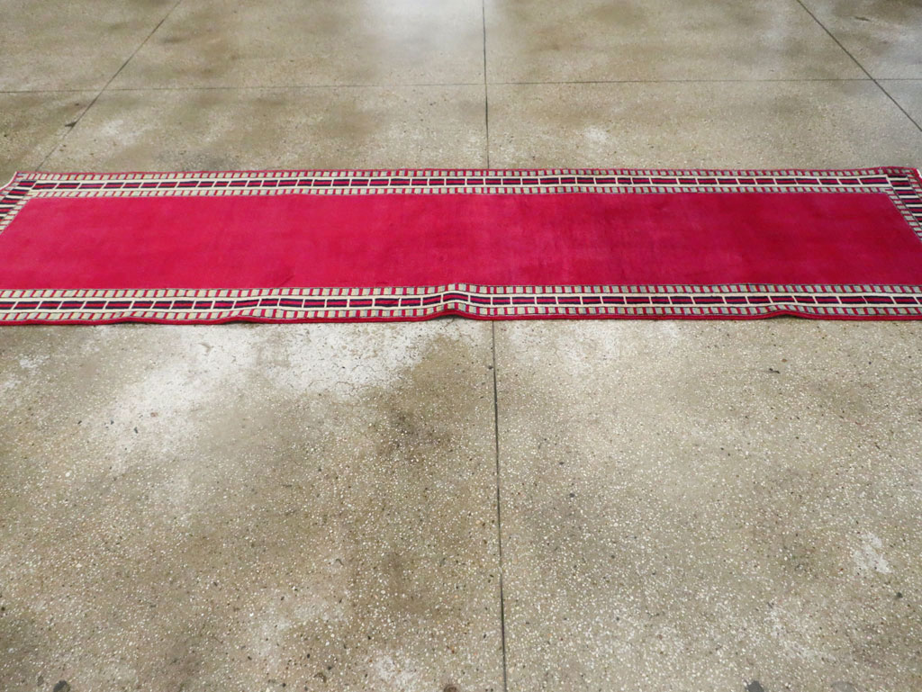 Vintage Persian Mashad Runner (Pair: 2 of 2), No.28425 - Gsblank