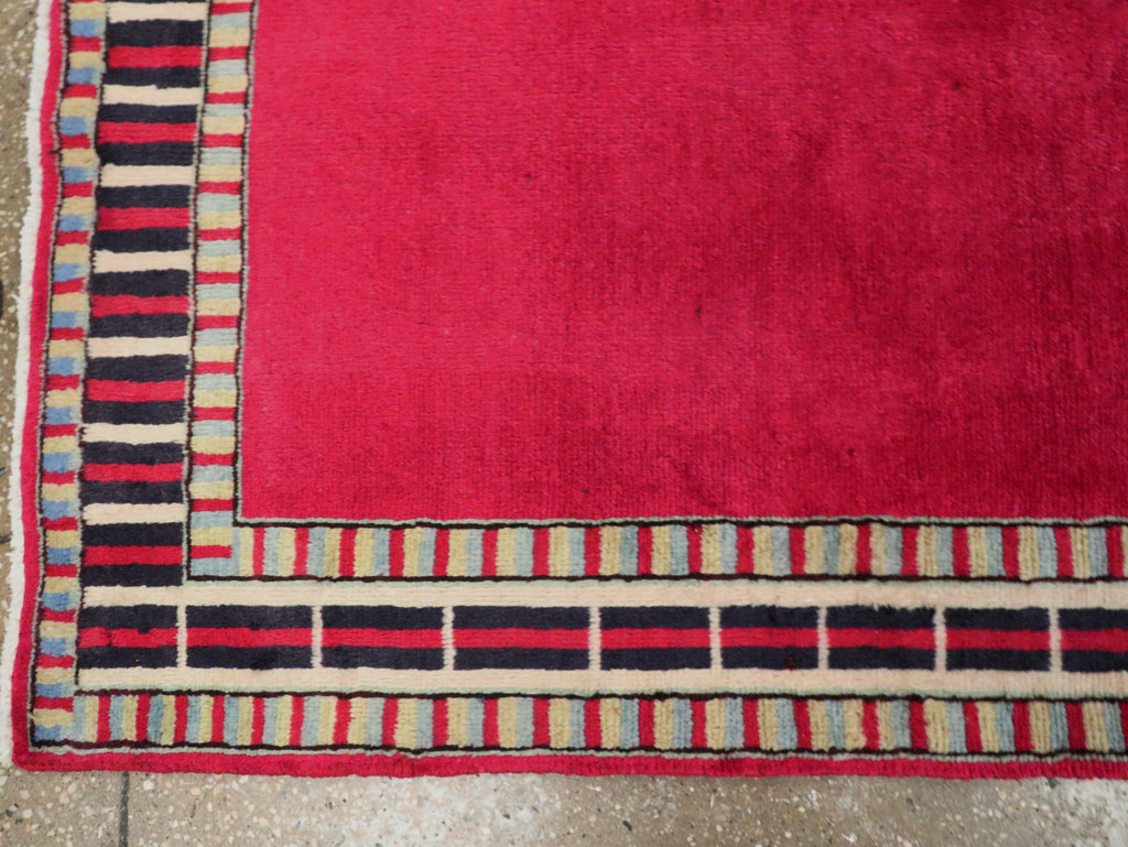 Vintage Persian Mashad Runner (Pair: 2 of 2), No.28425 - Gsblank