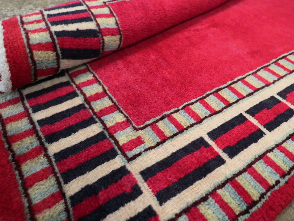 Vintage Persian Mashad Runner (Pair: 2 of 2), No.28425 - Gsblank