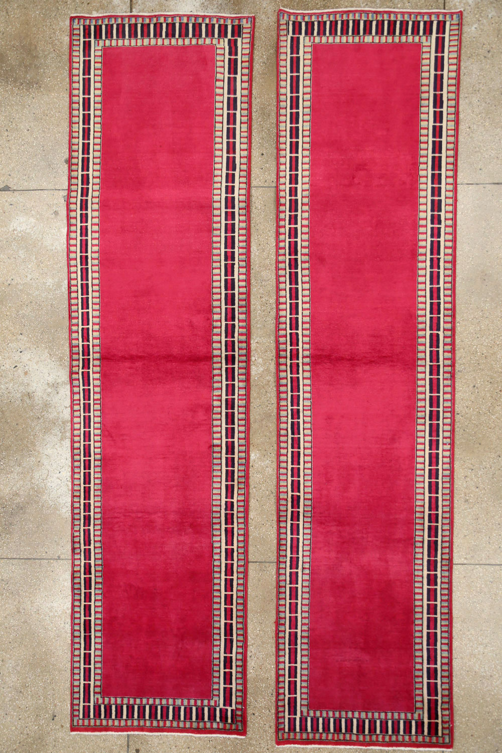 Vintage Persian Mashad Runner (Pair: 2 of 2), No.28425 - Gsblank