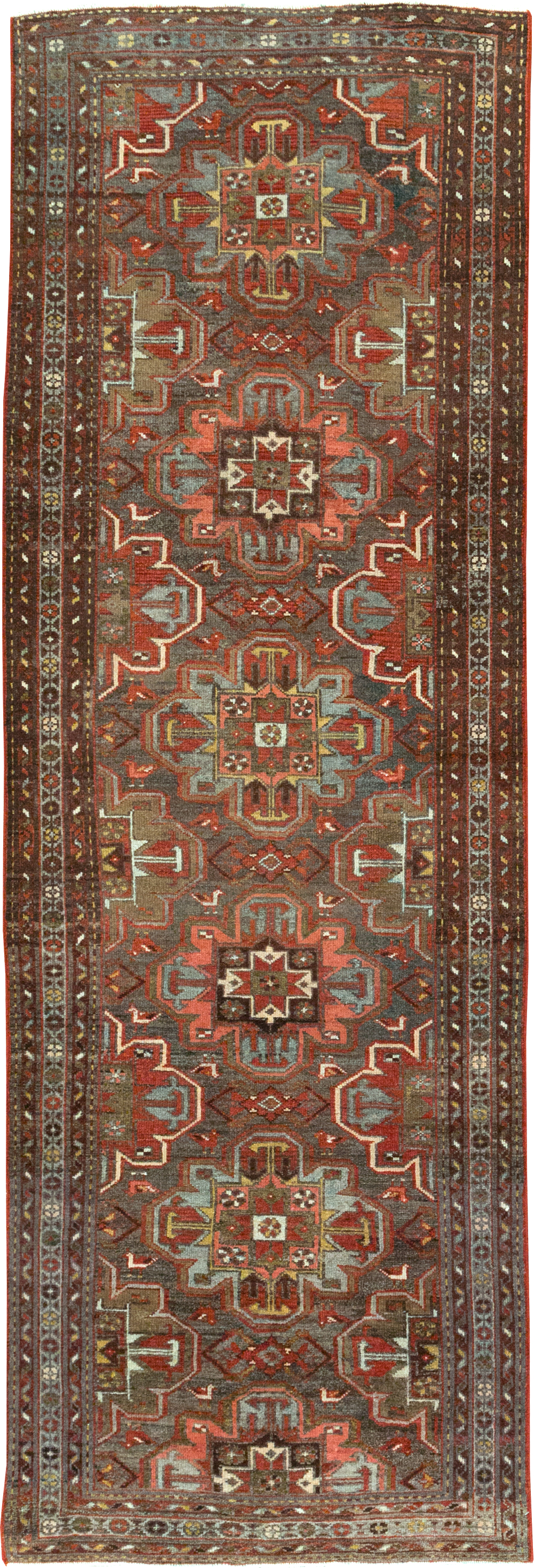 Vintage Persian Malayer Rug (Pair: 2 of 2), No.28428 - Gsblank