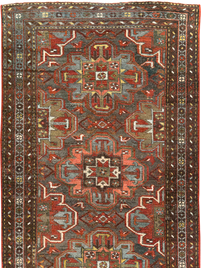 Vintage Persian Malayer Rug (Pair: 2 of 2), No.28428 - Gsblank