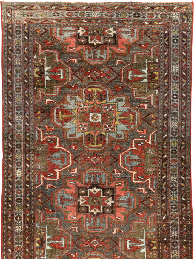 Vintage Persian Malayer Rug (Pair: 2 of 2), No.28428 - Gsblank